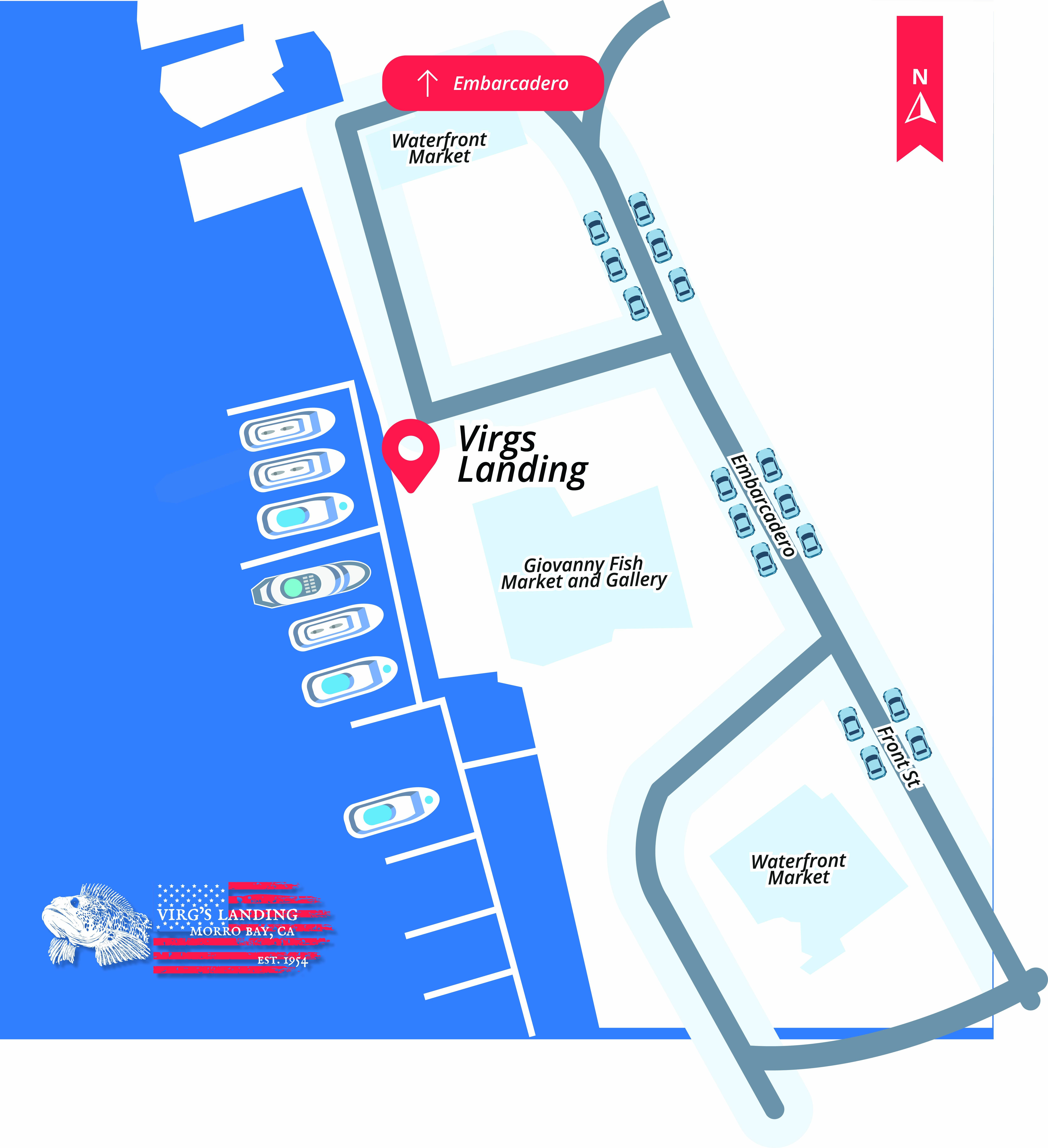 Directions to Virg's Landing